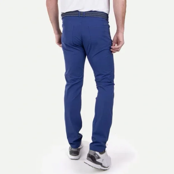 KJUS Men's Iver 5-Pocket Pants Blue 36 x 32